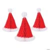 Santa Hat Honeycomb Centerpieces - 3 Pc. 1 Santa Hat Honeycomb Centerpieces - 3 Pc. -Party Decorations Sales Shop santa hat honeycomb centerpieces 3 pc 13912493