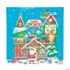 Santa Toy Shop Backdrop -Party Decorations Sales Shop santa toy shop backdrop13931346