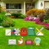 School Icon Yard Sign Kit -Party Decorations Sales Shop school icon yard sign kit14090628