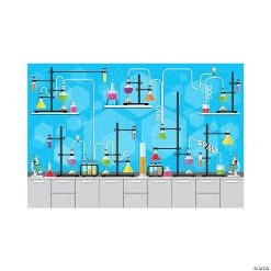 Science VBS Backdrop - 3 Pc.