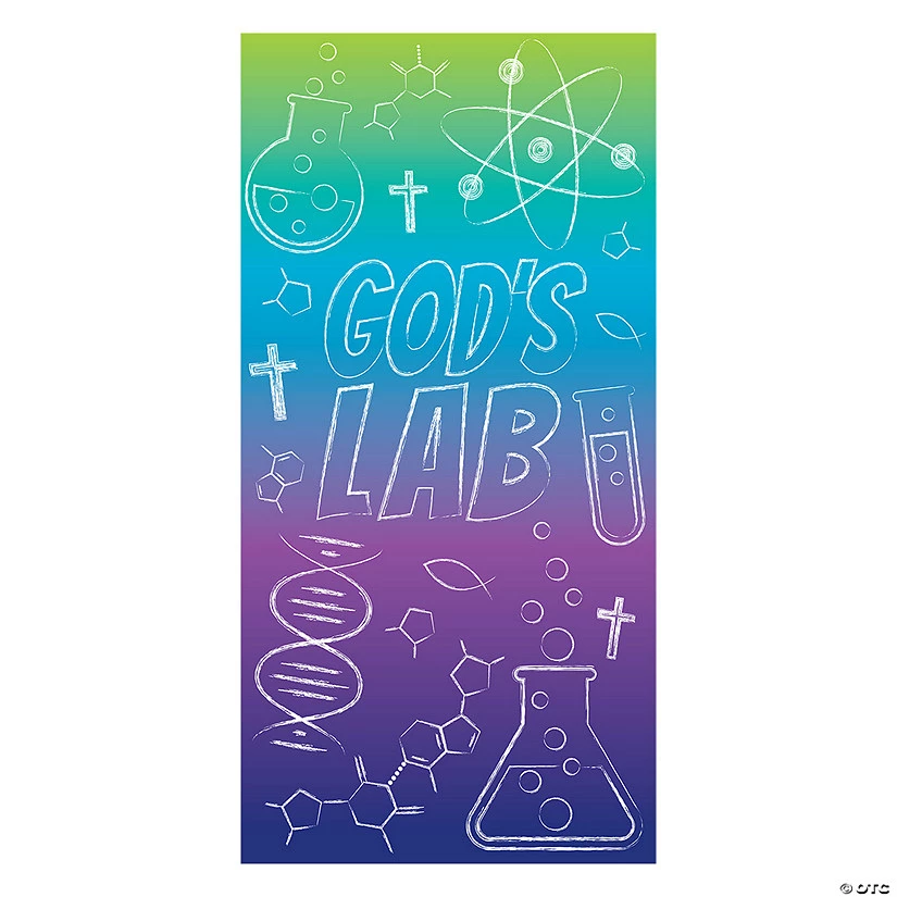 Science VBS Chalkboard Door Banner 3 Science VBS Chalkboard Door Banner