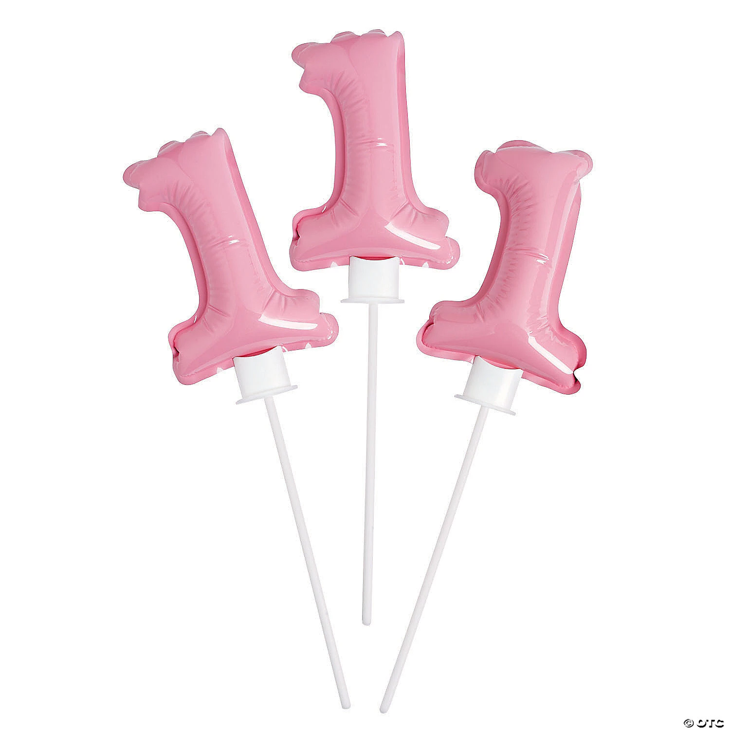 1st Birthday Self-Inflating 6" Mylar Balloons - 6 Pc. 3 1st Birthday Self-Inflating 6" Mylar Balloons - 6 Pc.