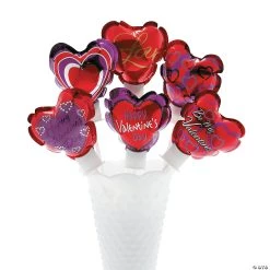 Self-Inflating 4" Valentine Heart Balloon Assortment - 50 Pc. 5 Self-Inflating 4" Valentine Heart Balloon Assortment - 50 Pc. -Party Decorations Sales Shop self inflating 4 valentine heart balloon assortment 50 pc 32 1134 a01