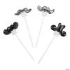 Self-Inflating Mustache Mylar 4" Balloons - 12 Pc. -Party Decorations Sales Shop self inflating mustache mylar 4 balloons 12 pc 3 8982