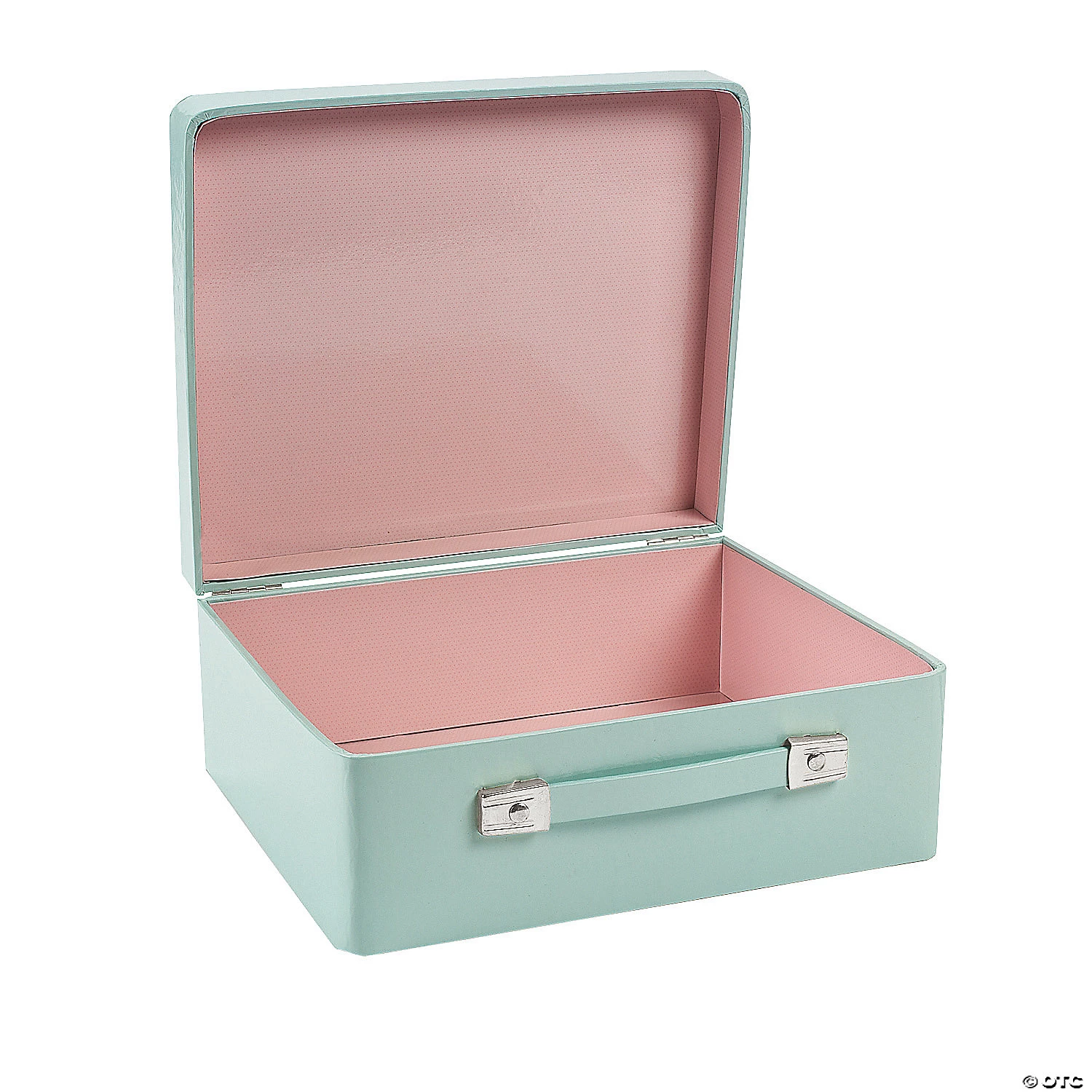 Shabby Chic Mini Suitcase Centerpiece 3 Shabby Chic Mini Suitcase Centerpiece