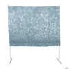 Silver Celebrations Backdrop Banner Kit - 2 Pc. -Party Decorations Sales Shop silver celebrations backdrop banner kit 2 pc 14106289
