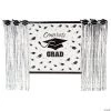 Silver Grad Backdrop Decorating Kit - 5 Pc. -Party Decorations Sales Shop silver grad backdrop decorating kit 5 pc 13990874