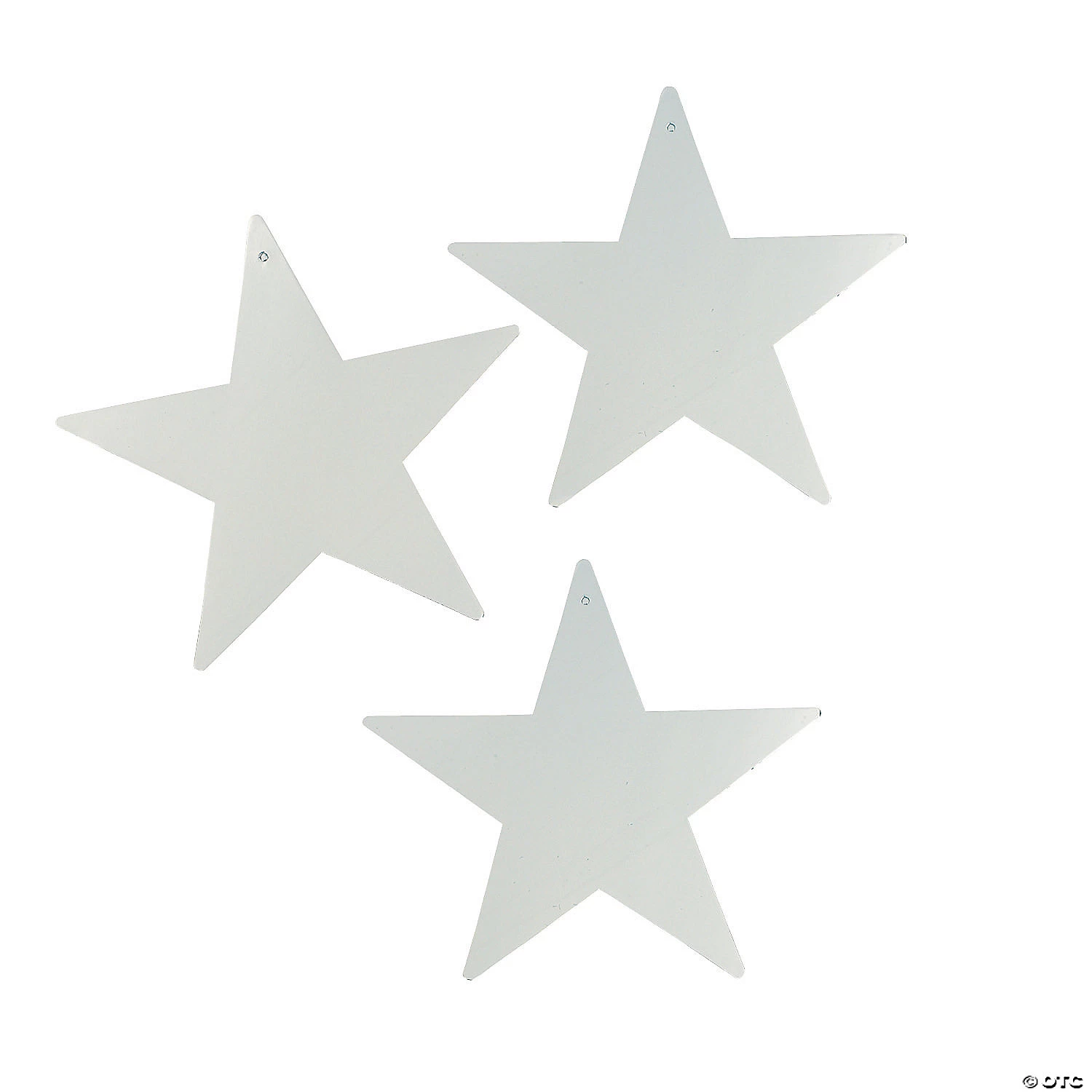 Metallic Stars - 12 Pc. 3 Metallic Stars - 12 Pc.