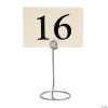 Spiral Place Card Holders - 12 Pc. -Party Decorations Sales Shop silver spiral place card holders 12 pc 13745723