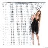 Silver Star Foil Curtain Backdrop -Party Decorations Sales Shop silver star foil curtain backdrop13947359