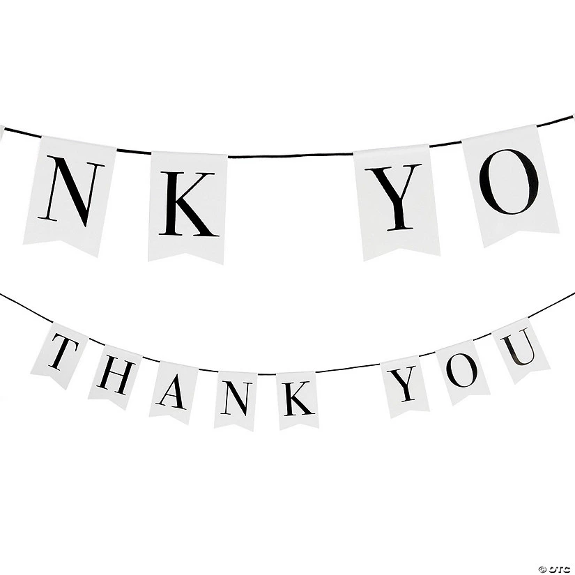 Simple Thank You Garland 3 Simple Thank You Garland