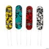 Skateboard Yard Stakes - 4 Pc. -Party Decorations Sales Shop skateboard yard stakes 4 pc 14096440