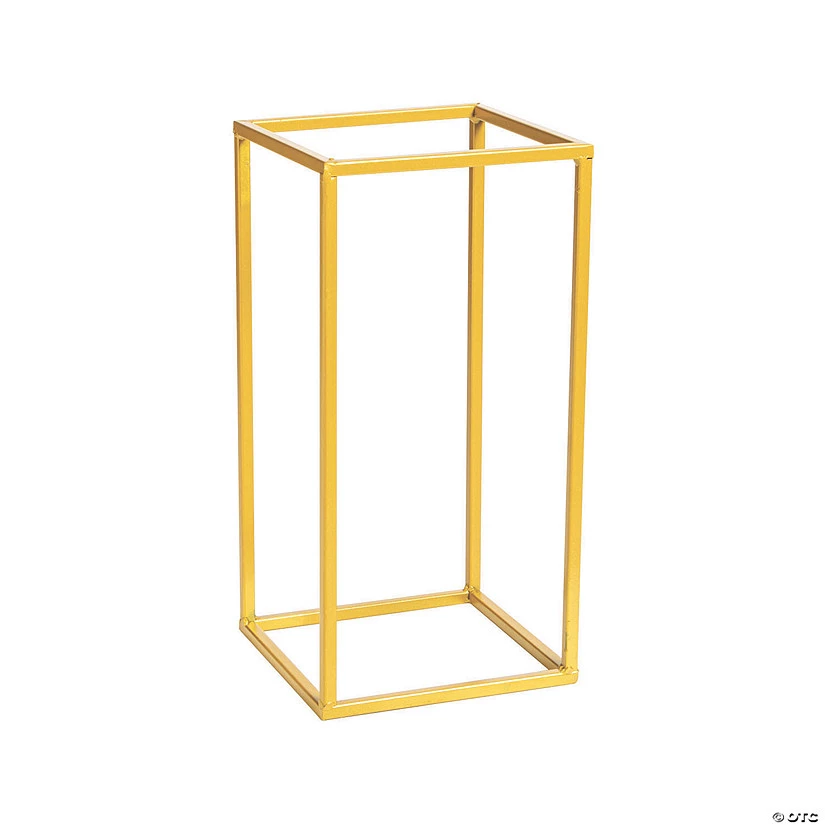 Small Gold Geometric Stand 3 Small Gold Geometric Stand