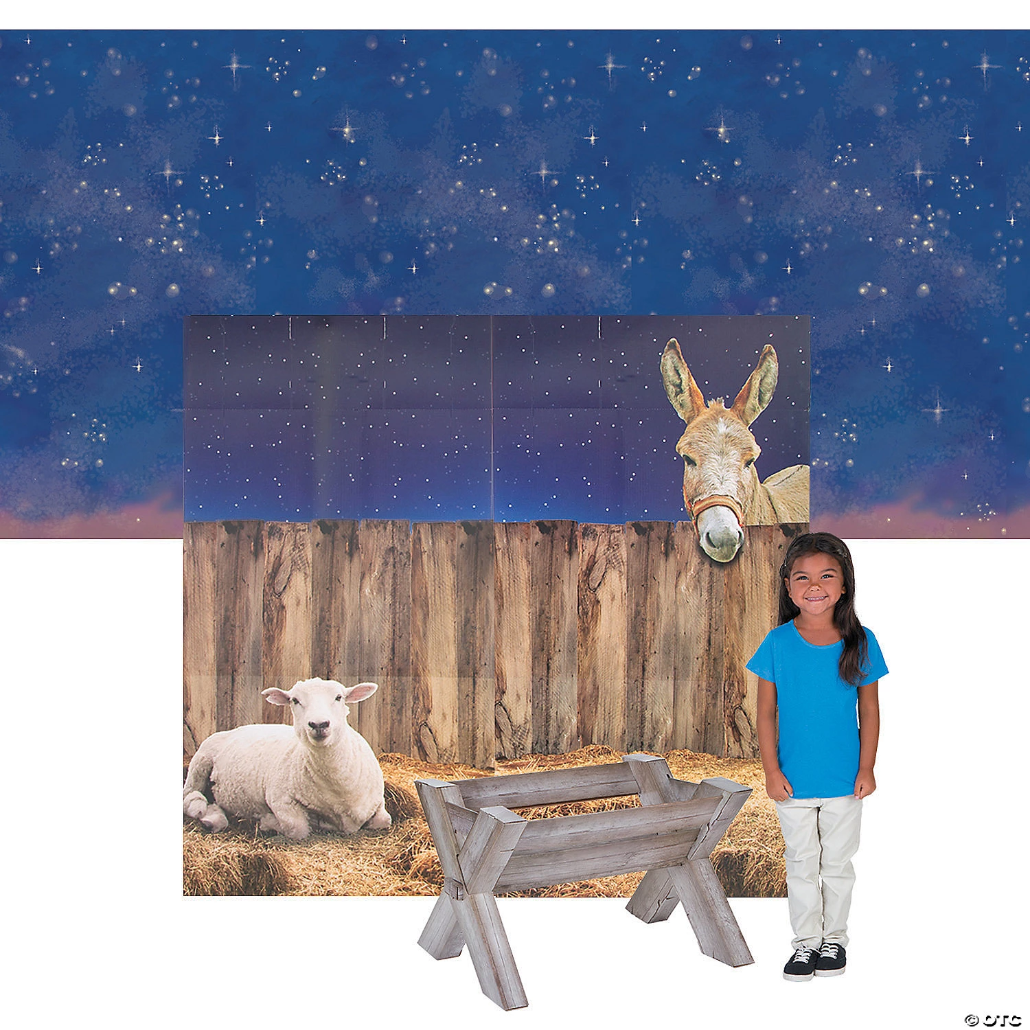 Small Nativity Pageant Decorating Kit - 4 Pc. 3 Small Nativity Pageant Decorating Kit - 4 Pc.