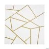 Small White & Gold Geometric Backdrop Banner 1 Small White & Gold Geometric Backdrop Banner -Party Decorations Sales Shop small white and gold geometric backdrop banner13958927