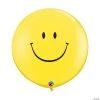 Smile Face 36" Latex Balloons - 2 Pc. -Party Decorations Sales Shop smile face 36 latex balloons 2 pc 14214259