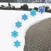 Snowflake Sidewalk Signs - 6 Pc. -Party Decorations Sales Shop snowflake sidewalk signs 6 pc 14091727