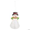 Snowman Honeycomb Centerpieces - 4 Pc. -Party Decorations Sales Shop snowman honeycomb centerpieces 4 pc 13930837