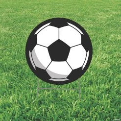Soccer Ball Yard Sign