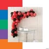 Solid Color & Black Latex Balloon Garland Kit - 291 Pc. -Party Decorations Sales Shop solid color and black latex balloon garland kit 291 pc 13990531