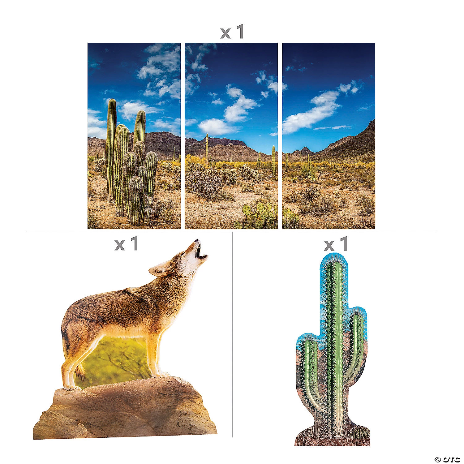 Southwest VBS Coyote Desert Scene Decorating Kit - 3 Pc. 3 Southwest VBS Coyote Desert Scene Decorating Kit - 3 Pc. - Image 2