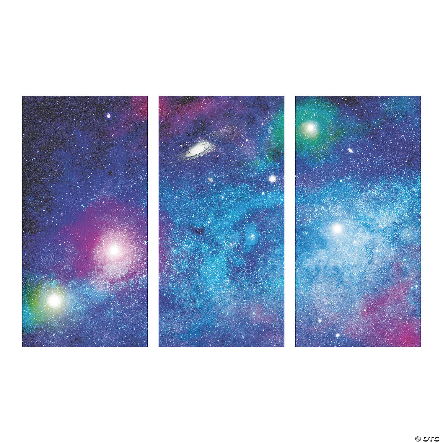 Space Galaxy Backdrop - 3 Pc. 4 Space Galaxy Backdrop - 3 Pc. - Image 2