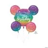 Sparkle Rainbow Ombre Mylar Balloon Bouquet - 5 Pc. -Party Decorations Sales Shop sparkle rainbow ombre mylar balloon bouquet 5 pc 14214232
