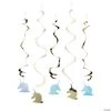 Sparkle Unicorn Hanging Swirl Decorations - 5 Pc. -Party Decorations Sales Shop sparkle unicorn hanging swirl decorations 5 pc 13802975
