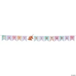 Sparkle Unicorn Pennant Banner