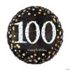2 -Party Decorations Sales Shop sparkling celebration 100th birthday 18 mylar balloon14214245