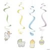 Special Delivery Hanging Swirl Decorations - 12 Pc. -Party Decorations Sales Shop special delivery hanging swirl decorations 12 pc 3 3265