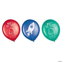 Spies in Space 12" Latex Balloons - 6 Pc.