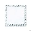 Square Beaded Plates - 3 Pc. -Party Decorations Sales Shop square beaded plates 3 pc 13910796