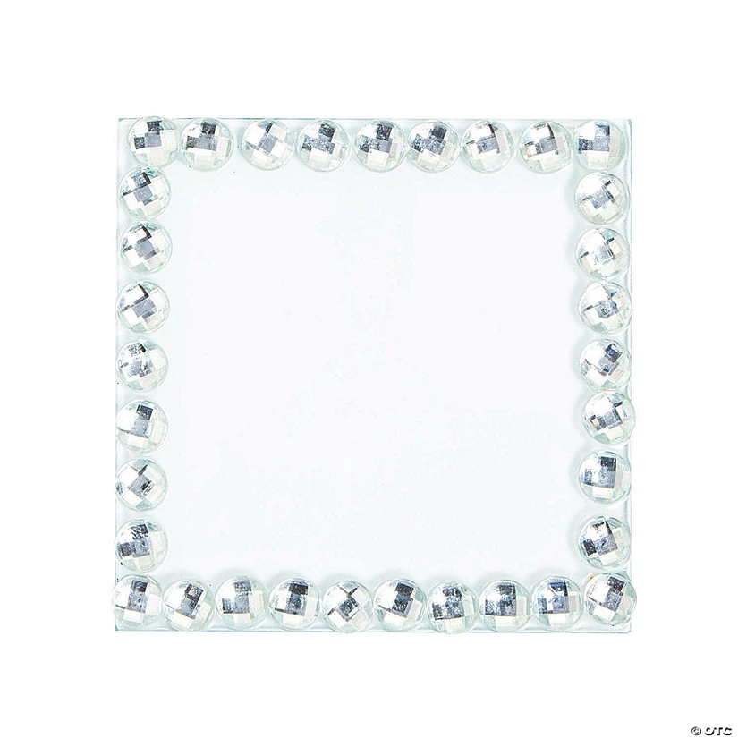 Square Beaded Plates - 3 Pc. 3 Square Beaded Plates - 3 Pc.
