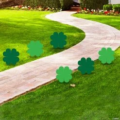 St. Patrick’s Day Clover Yard Signs