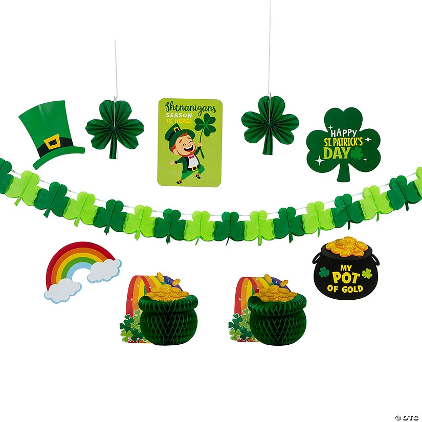 St. Patrick’s Day Decorating Kit - 10 Pc. 3 St. Patrick’s Day Decorating Kit - 10 Pc.