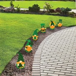 St. Patrick’s Day Gnome Sidewalk Signs - 6 Pc.