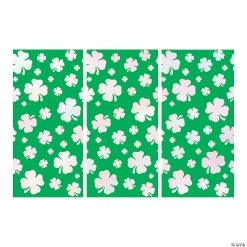 St. Patrick’s Day Iridescent Backdrop - 3 Pc. -Party Decorations Sales Shop st patrick s day iridescent backdrop 3 pc 13931765 a01
