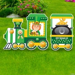 St. Patrick’s Day Train Yard Sign Set