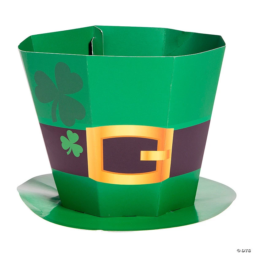 St. Patty’s Day Leprechaun Hat Centerpieces - 3 Pc. 3 St. Patty’s Day Leprechaun Hat Centerpieces - 3 Pc.