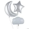 Star, Cloud & Moon 18"-20" Mylar Balloons - 3 Pc. 1 Star, Cloud & Moon 18"-20" Mylar Balloons - 3 Pc. -Party Decorations Sales Shop star cloud and moon 18 20 mylar balloons 3 pc 13847310
