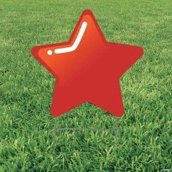 Star Yard Sign