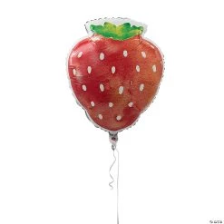 Strawberry 20 1/4" Mylar Balloon