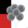 Striped 18" Mylar Balloons - 6 Pc. -Party Decorations Sales Shop striped 18 mylar balloons 6 pc 13624545