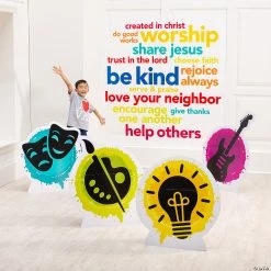 Studio VBS Created In Christ Scene Decorating Kit - 5 Pc.