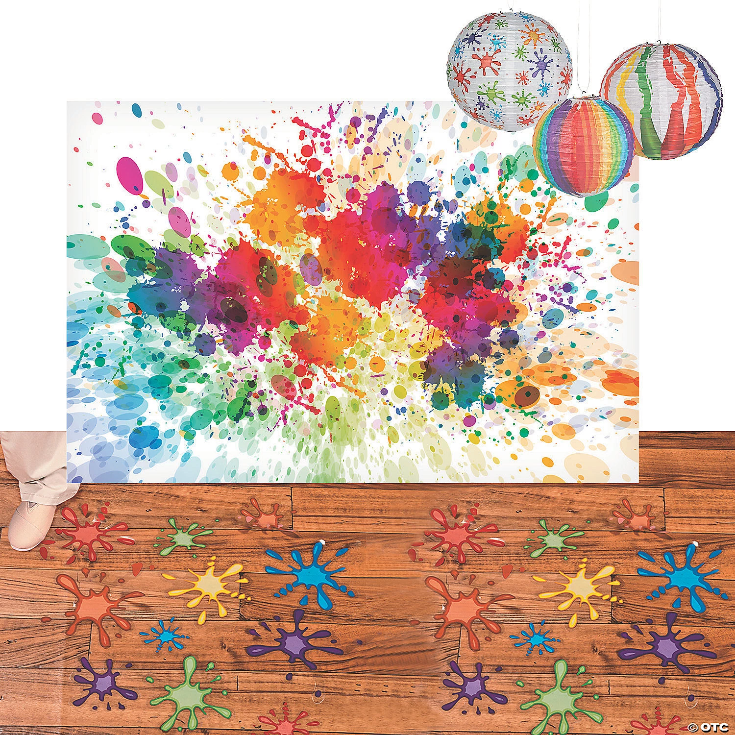 Studio VBS Paint Splatter Small Scene Decorating Kit - 21 Pc. 3 Studio VBS Paint Splatter Small Scene Decorating Kit - 21 Pc.