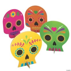 Sugar Skull Centerpieces - 4 Pc.