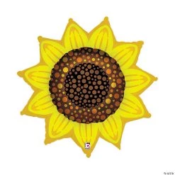 Sunflower 42" Mylar Balloon