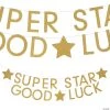 Super Star Good Luck Banner – 2 Pc. 2 Super Star Good Luck Banner – 2 Pc. -Party Decorations Sales Shop super star good luck banner 2 pc 14104333