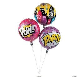 Superhero Girl 18" Mylar Balloons - 3 Pc.